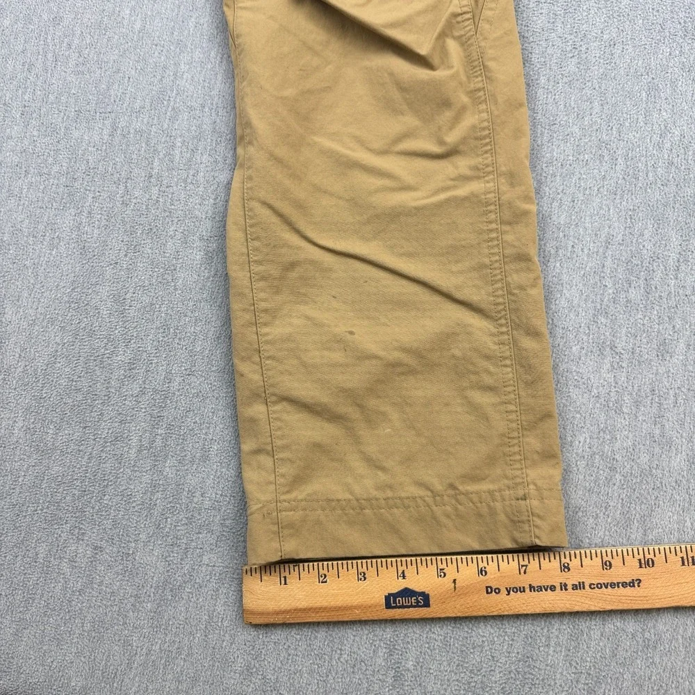 REI Co-op Pants Mens 32x32 Brown Screeline‎ Belted Hiking Outdoor Utility Casual